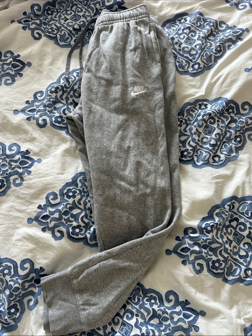 Nike Kids Gray Pull-On Joggers